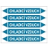 Značení potrubí, chladicí vzduch